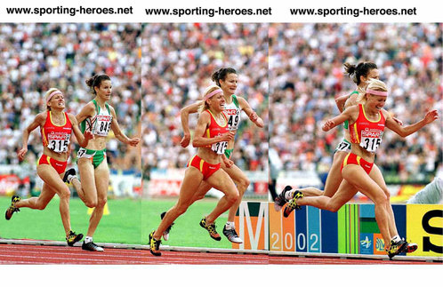 Marta Dominguez - Spain - 2002 European Athletics 5000m Champion