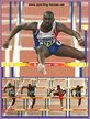 Ladji DOUCOURE - France - 4th in the 110m Hurdles at the 2008 Olympic Games.