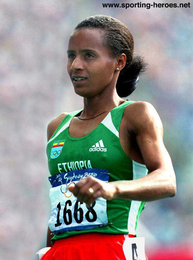 Kutre Dulecha - Ethiopia - 1500m bronze medal at 1999 World Championships.