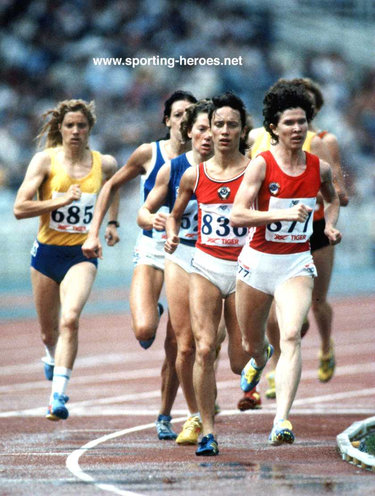 Olga Dvirna - 1982 European 1500m Champion.