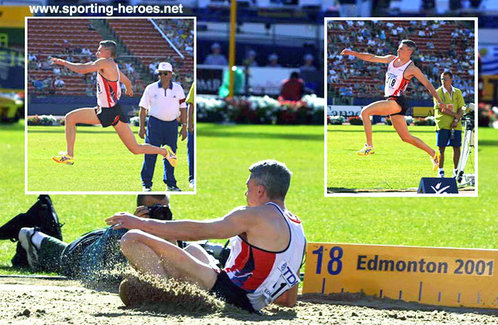 Jonathan Edwards - Great Britain & N.I. - 2001 World triple jump Champion.