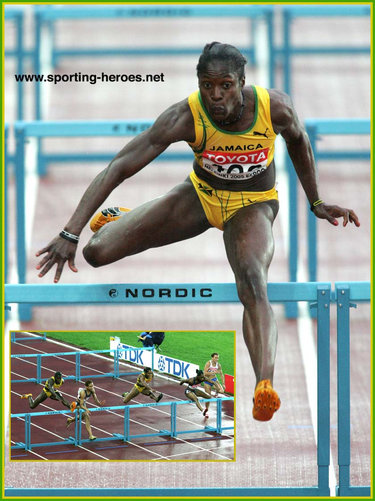 Delloreen Ennis-London - Jamaica - 2005 World Champs 100m Hurdles silver.