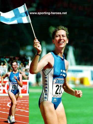 Sari Essayah - Finland - 1993 World & 1994 European 10km Walk Champion.