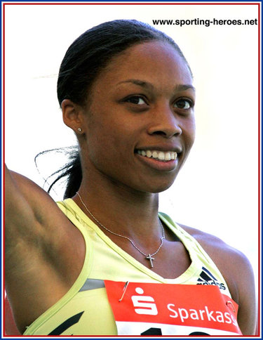 Allyson Felix - U.S.A. - 2006 Grand Prix Final 200m Winner.