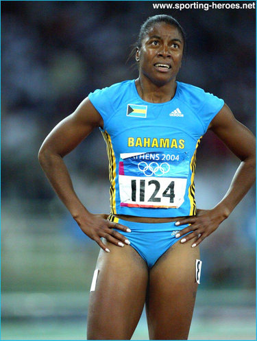 Debbie Ferguson-Mckenzie - Bahamas - 2004 Olympic 200m bronze.