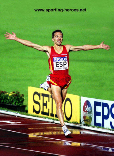 Alberto Garcia - Spain - 2002: World Cup 5,000m winner & European Champion.