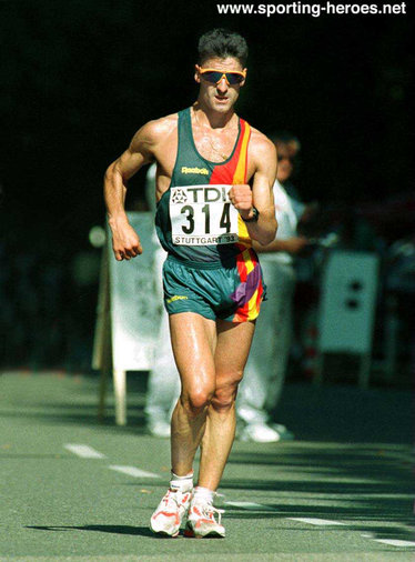 Jesus Angel Garcia - Spain - 1993 World 50km Walk Champion.