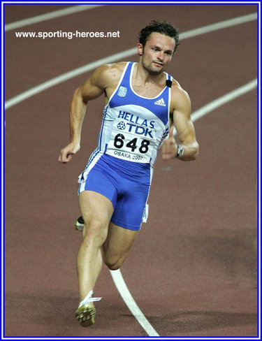 Anastasios Gousis - Greece - 2007 World Championships 200m finalist.