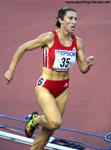 Stephanie Graf - Championship medals in the 800 metres.