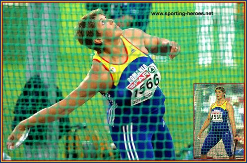 Nicoleta Grasu - Romania - 2006 European Championships Discus bronze medal.
