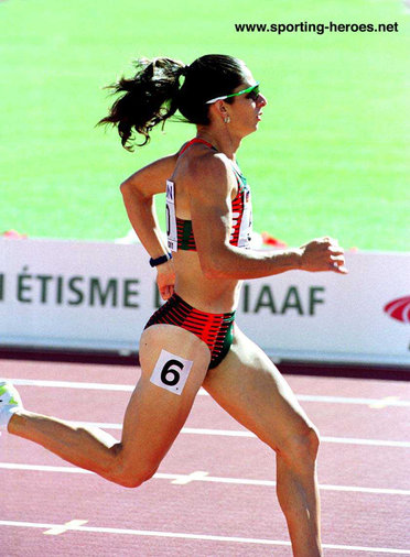 Ana Guevara - Mexico - 400m bronze medallist at 2001 World Championships.