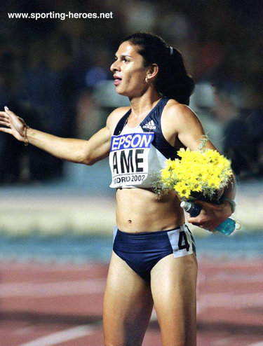 Ana Guevara - Mexico - 400m winner at 2002 Atheltics World Cup