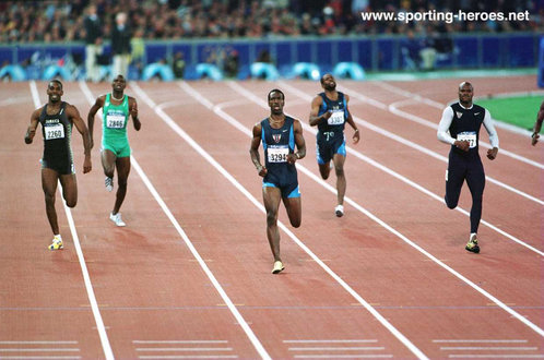 Greg Haughton - Jamaica - Olympic 400m bronze in 2000.