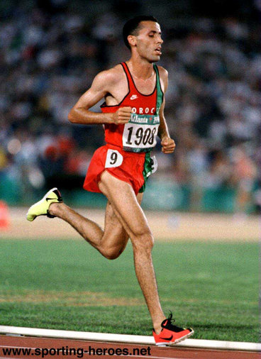 Salah Hissou - Morocco - 10,000m world record a month after 1996 Olympic bronze