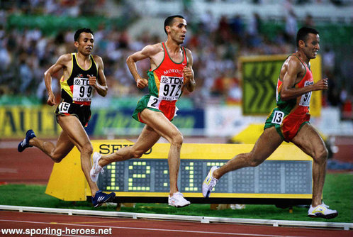 Salah Hissou - Morocco - 5000m Gold at 1999 World Championships.