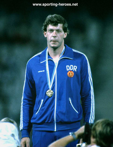 Uwe Hohn - East Germany - 1982 European Javelin Champion & world record holder.