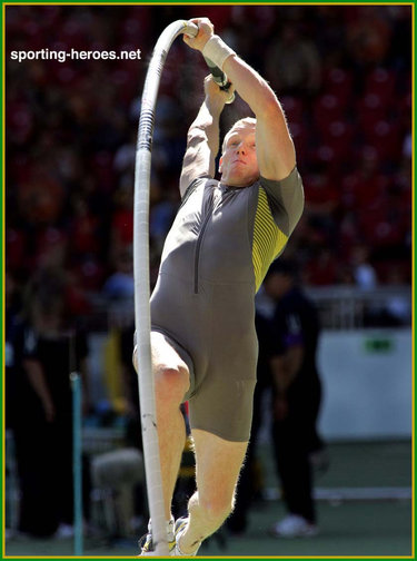 Steve Hooker - Australia - 2006 Commonwealth Games Pole Vault Gold (result)