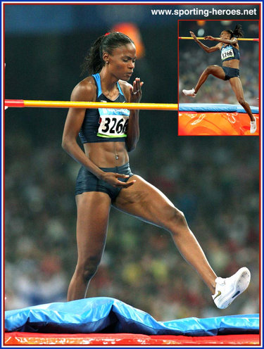 Chaunte LOWE - U.S.A. - 6th in the High Jump at the 2008 Olympic Games