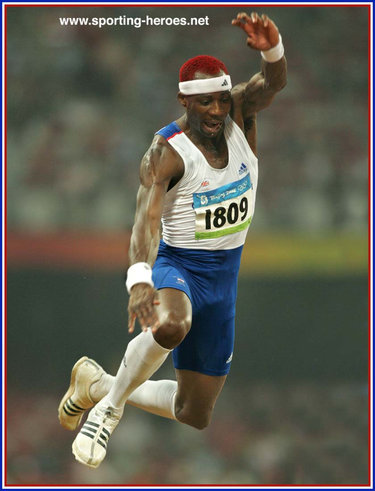 Phillips Idowu - Great Britain & N.I. - 2008 Olympics Triple Jump silver (result)