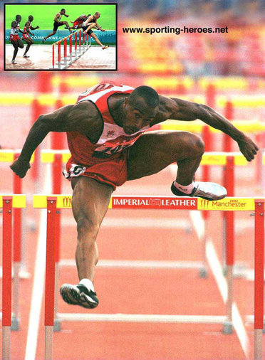 Colin Jackson - Great Britain & N.I. - 2002 Commonwealth silver medal.