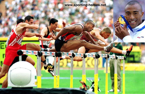 Colin Jackson - Great Britain & N.I. - Gold medal at 2002 European Champs.