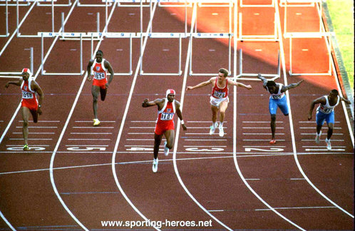 Tony Jarrett - Great Britain & N.I. - World & European Championship 110mh medals.