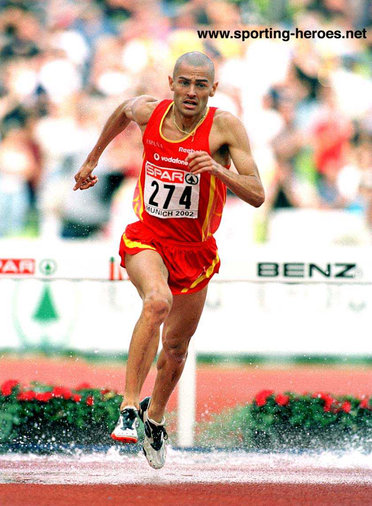 Antonio Jimenez - 2002 European steeplechase Champion.
