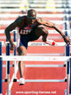 Allen JOHNSON - U.S.A. - Successful defence of World 110m Hurdles crown.
