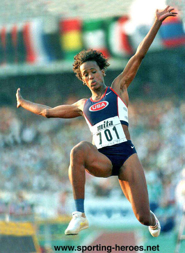 Jackie Joyner-Kersee - U.S.A. - Olympic long jump bronze at 34