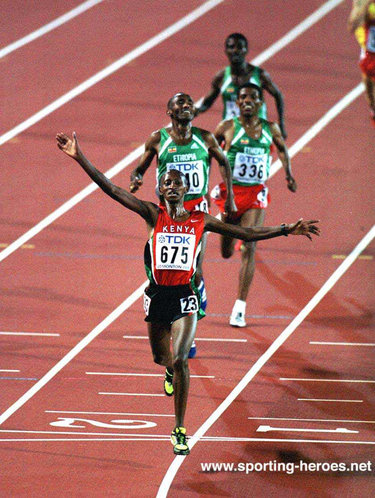 Charles Kamathi - Kenya - 2001 World 10,000m Champion