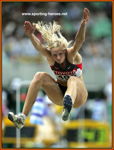 Bianca Kappler - Germany - 5th in the Long Jump at 2007 World Championships