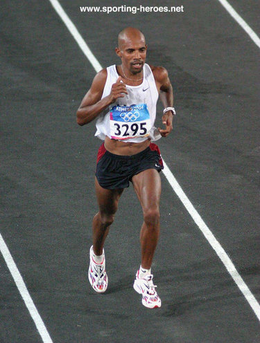 Mebrahtom Keflezighi - U.S.A. - 2004 Olympic Marathon silver (result)