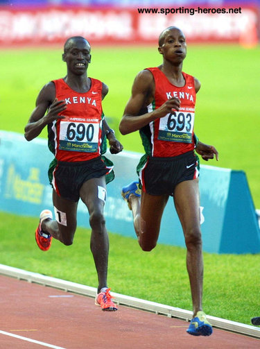Ezekiel Kemboi - Kenya - Steeplechase silver at 2002 Commonwealth Games