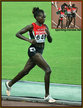 Sylvia Jebiwott KIBET - Kenya - 4th in the 5000m at the 2007 World Championships.