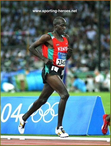 John Kemboi Kibowen - Kenya - 5000m finalist at 2001 & 2003 World Championships