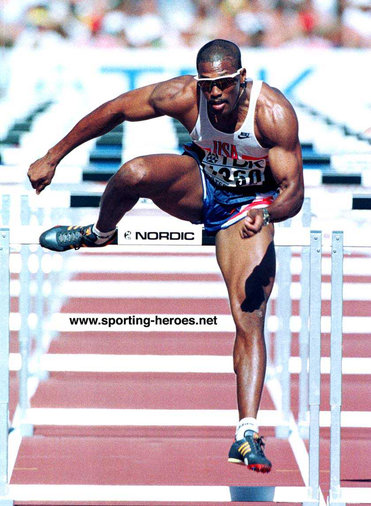 Roger Kingdom - U.S.A. - World 110m Hurdles bronze in 1995