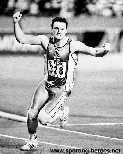 Kimmo Kinnunen - Finland - 1991 World Javelin Champion