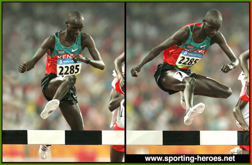 Brimin Kiprop Kipruto - Kenya - 2008 Olympic Games 3000m Steeplechase Gold medal