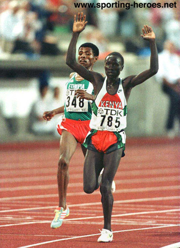 Ismael Kirui - Kenya - 1993 & 1995 World 5000m athletics champion.