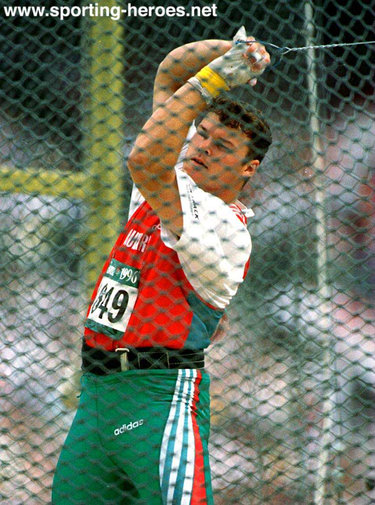 Balazs Kiss - Hungary - 1996 Olympic Games Hammer champion.