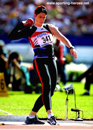Nadine Kleinert - Germany - Shot Put silvers at 1999 & 2001 World Champs