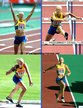 Carolina KLUFT - Sweden - 2003 World Championship  Heptathlon Gold medal.