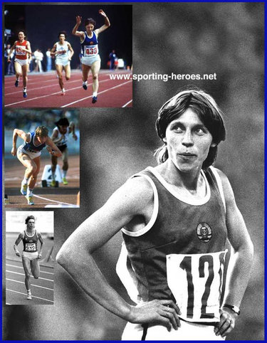 Marita Koch Meisterschaft Rekord 1978 1986 East Germany