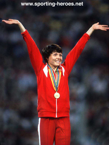 Lyudmila Kondratyeva - U.S.S.R. - 1980 Olympic Games & 1978 European Champion.
