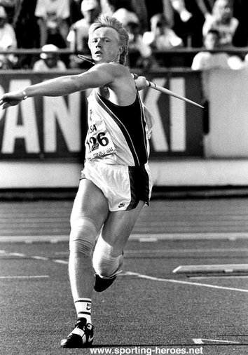 Tapio Korjus - Finland - 1988 Olympic Games Javelin Champion