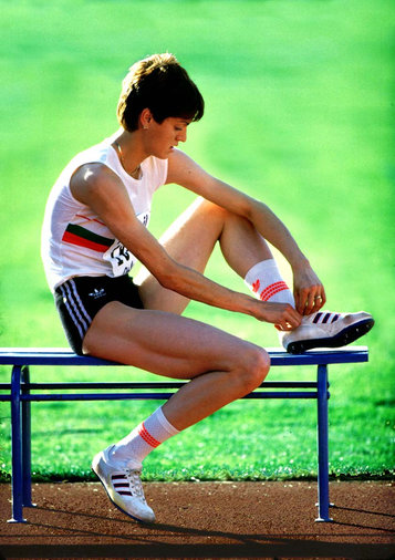 Stefka Kostadinova - Bulgaria - Biography of her International high jump career.