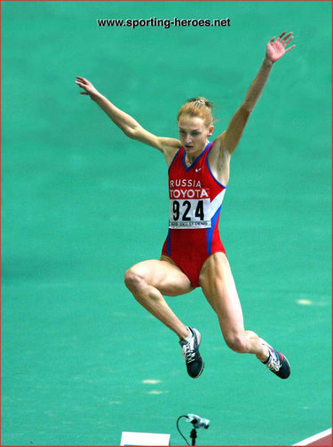 Tatyana Kotova - Russia - 2003 World Athletics Championships Long Jump silver medal.