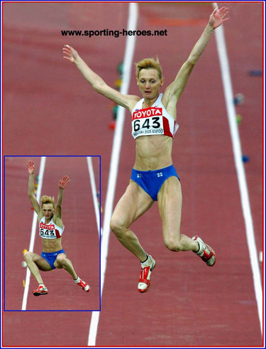 Tatyana Kotova - Russia - 2005 World Championships drugs discovery.