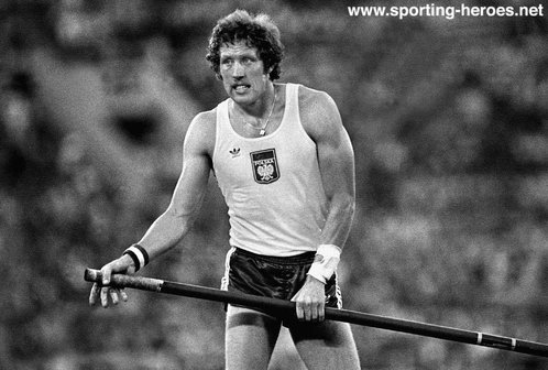 Wladyslaw Kozakiewicz - Poland - Olympic Pole Vault gold in 1980