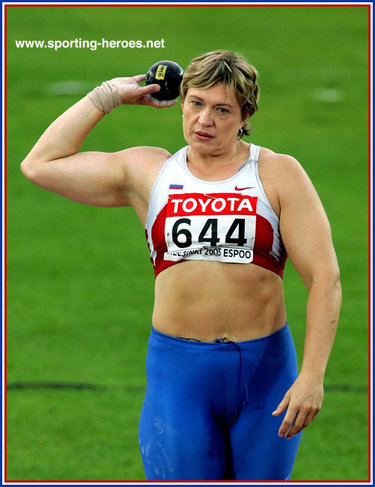 Svetlana Krivelyova - Russia - Olympic Games & World Championship Gold medals.